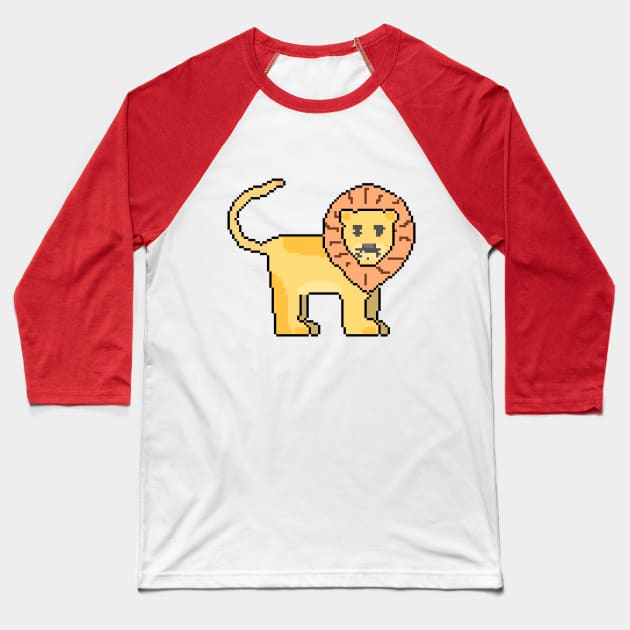 Lion's Legacy Baseball T-Shirt by Pixel.id